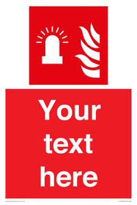 Custom Fire: Fire alarm flashing light